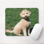 小型Goldendoodleの子犬のmousepad マウスパッド (マウス)