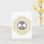 小型JFNノートカード カード (黄色い花)