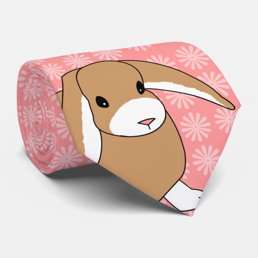 小型LOPのウサギ ネクタイ (ロール)