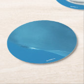 小型Minke目 ラウンドペーパーコースター (アングル)