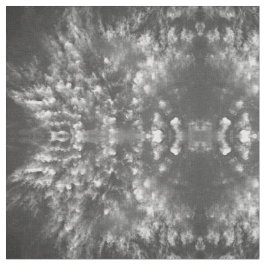 小声の雲 ファブリック