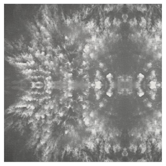 小声の雲 ファブリック (クローズアップ)