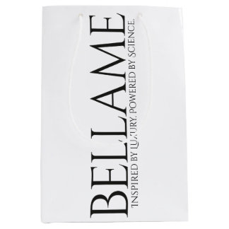 小売りまたはギフトのBellameの中型のバッグ ミディアムペーパーバッグ