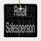 小売り営業 セラミックオーナメント (正面)