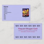 小売り小売販売/頻繁な買物客カード ロイヤリティカード (正面/裏面)