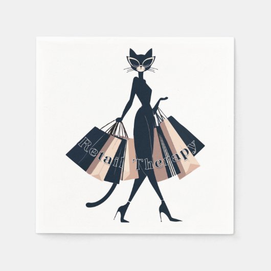 小売セラピー スタンダードカクテルナプキン (正面)