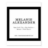 小売包装エレガント名場所Webサイト#3 ラバースタンプ (インプリント)