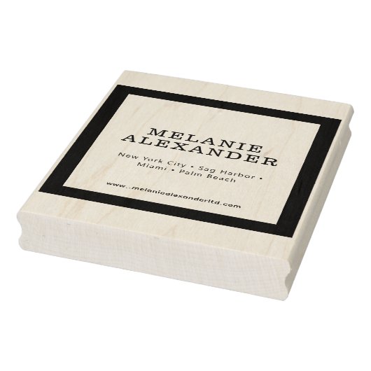 小売包装エレガント名場所Webサイト#3 ラバースタンプ (スタンプ)