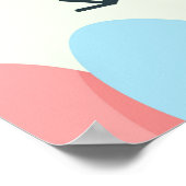 小売店やブティック等のイースター販売標識 ポスター (角)