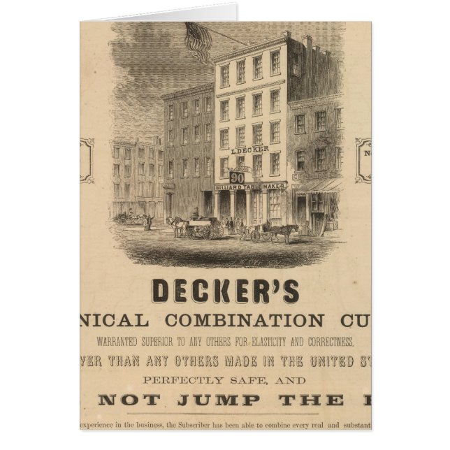 小売店広告のビネット (正面)