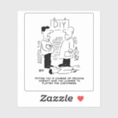 小売店舗おもしろい漫画。 シール (シート)