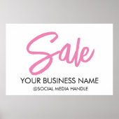 小売店舗の大規模販売標識事業名 ポスター (正面)