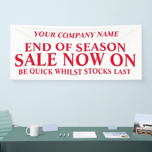 小売店舗店舗店舗営業看板バナー 横断幕 (トレードショー)