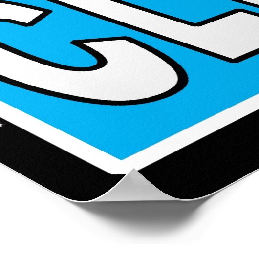 小売店舗用の通関記号 ポスター (角)