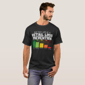 小売業の損失防止のバッテリー寿命 Tシャツ (正面フル)
