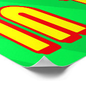 小売販売ポスター20% ポスター (角)