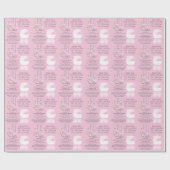 小大切さな女の子 ラッピングペーパー (フラット)