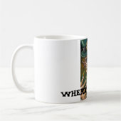 小妖精のアイルランド人のマグ コーヒーマグカップ (左)