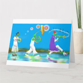 小妖精のマーチングバンド サンキューカード