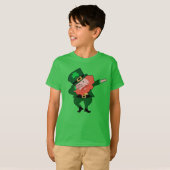 小妖精のSt patricks dayの軽く押える子供 Tシャツ (正面フル)