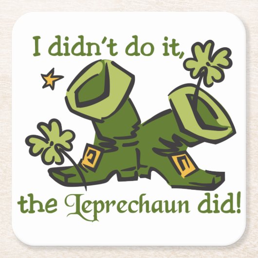 小妖精は スクエアペーパーコースター (正面)