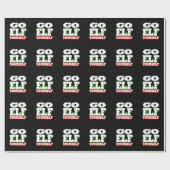 小妖精や小人あなた自身は行きます ラッピングペーパー (フラット)