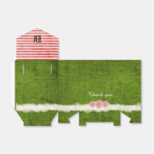 小妖精や小人おもしろいパーティー赤と緑のテーマ フェイバーボックス (折り畳みなし)