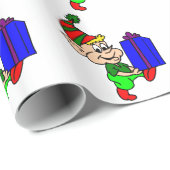 小妖精や小人およびギフト ラッピングペーパー (ロールコーナー)