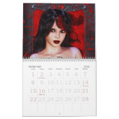 小妖精や小人および魔法の年 カレンダー (2月 2026)