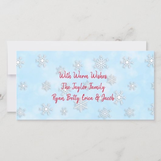 小妖精や小人お洒落とジンジャーブレッドハウスクリスマス カード (裏面)