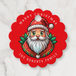 小妖精や小人お洒落ホリデーパーティー フェイバータグ