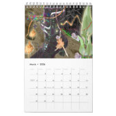 小妖精や小人が付いているカレンダー カレンダー (3月 2026)