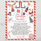 小妖精や小人さよなら手紙さよなら小妖精や小人クリスマス (正面)