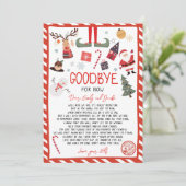 小妖精や小人さよなら手紙さよなら小妖精や小人クリスマス 招待状 (スタンド正面)