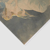 小妖精や小人とアイリスフラスバイアルフォンスミュシャ 薄葉紙 (詳細)