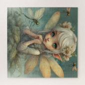 小妖精や小人とトンボ2 ジグソーパズル (横)