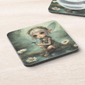 小妖精や小人とトンボ5 コースター (左側)