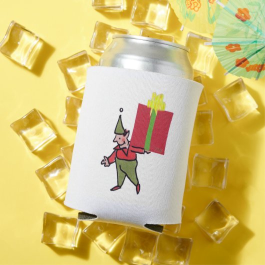 小妖精や小人とレッドボックス缶クーラー 缶クーラー (インサイチュ 夏)