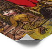 小妖精や小人と彼の動物の小さなポスターをisidore ポスター (角)