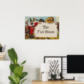 小妖精や小人と彼の動物の小さなポスターをisidore ポスター (ホームオフィス)