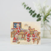 小妖精や小人のおもちゃ ポストカード (スタンド正面)