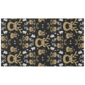 小妖精や小人のクリスマスラッピング テーブルクロス (正面(横))