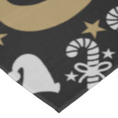 小妖精や小人のクリスマスラッピング テーブルクロス (アングル)