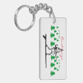 小妖精や小人のサーフボードサンダー_コーブ キーホルダー (正面左)