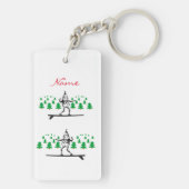 小妖精や小人のサーフボードサンダー_コーブ キーホルダー (裏面)