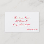 小妖精や小人のサーフボードサンダー_コーブ 名刺 (裏面)