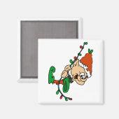 小妖精や小人のライトの揺れ マグネット (正面/裏面)