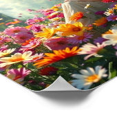 小妖精や小人の保世界またはデザイン ポスター (角)