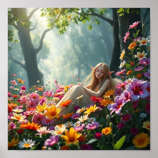 小妖精や小人の保世界またはデザイン ポスター (正面)