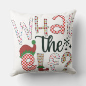 小妖精や小人の女性の枕 – 休日おもしろい枕 クッション (裏面)